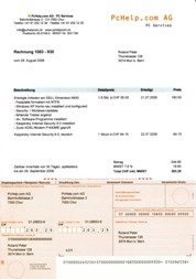 ESR-Rechnung